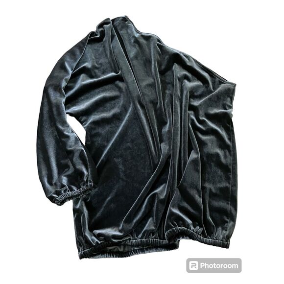 NWT World Market velour one sleeve pullover top - Picture 2 of 9